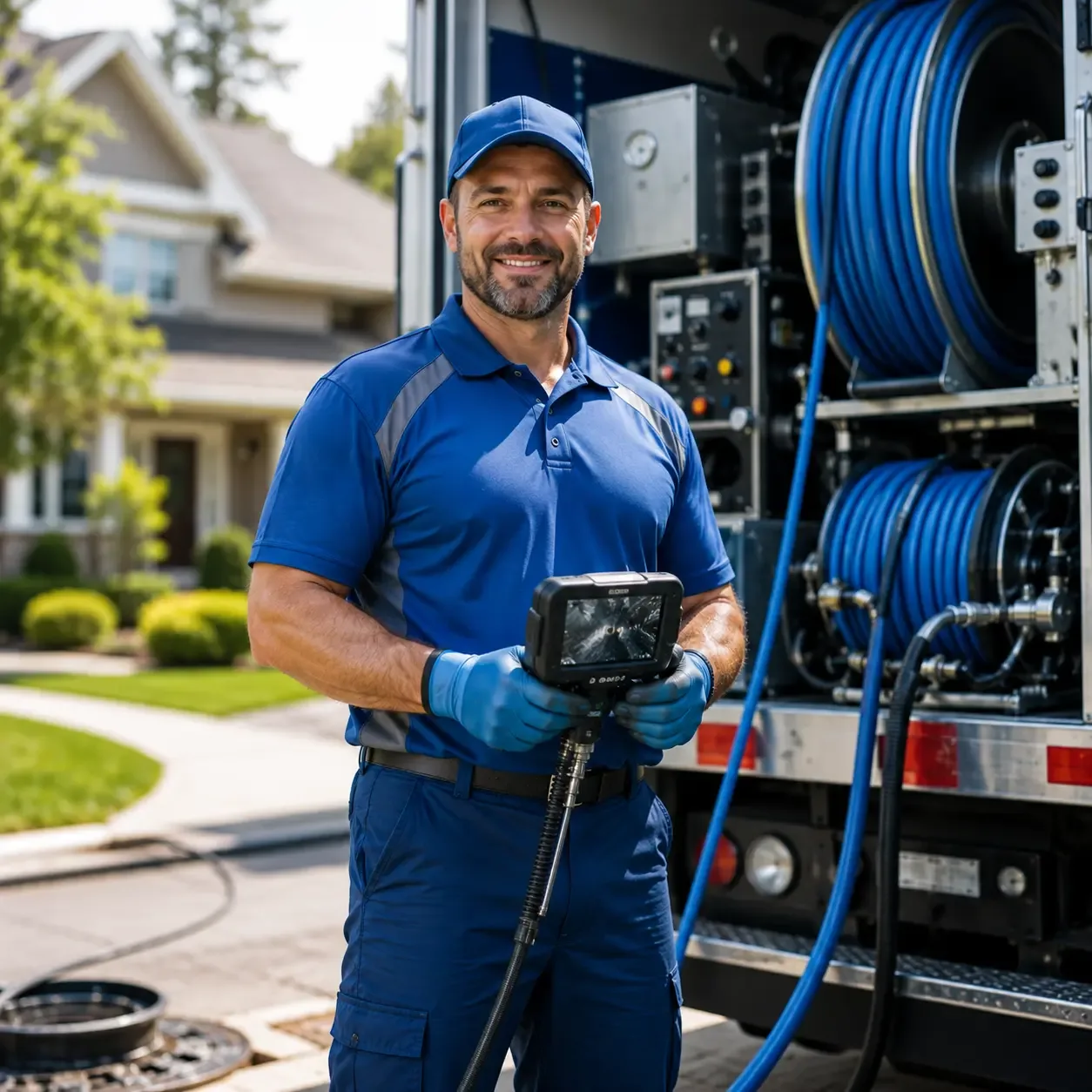 Local outdoor drain cleaning specialists in Chester, VT